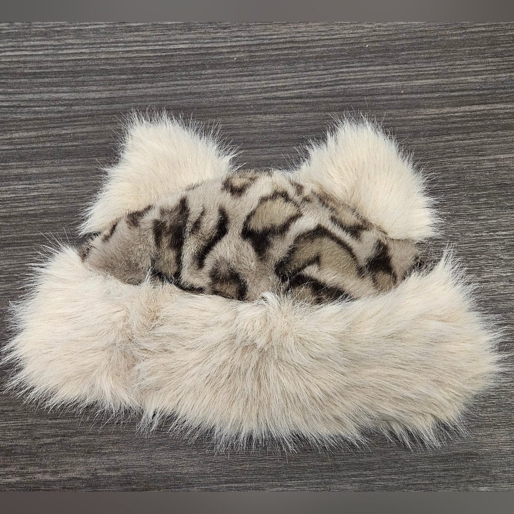 🐆Faux Fur Leopard Hat